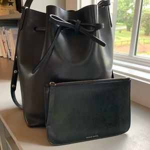 Mansur Gavriel Bucket Bag + Zipper Pouch $249